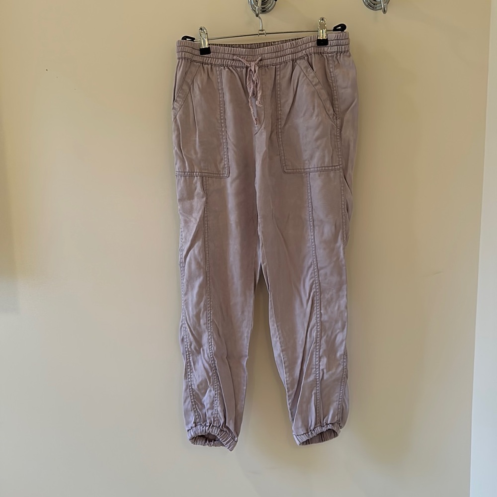 Anthropologie Hei Hei cotton chino joggers